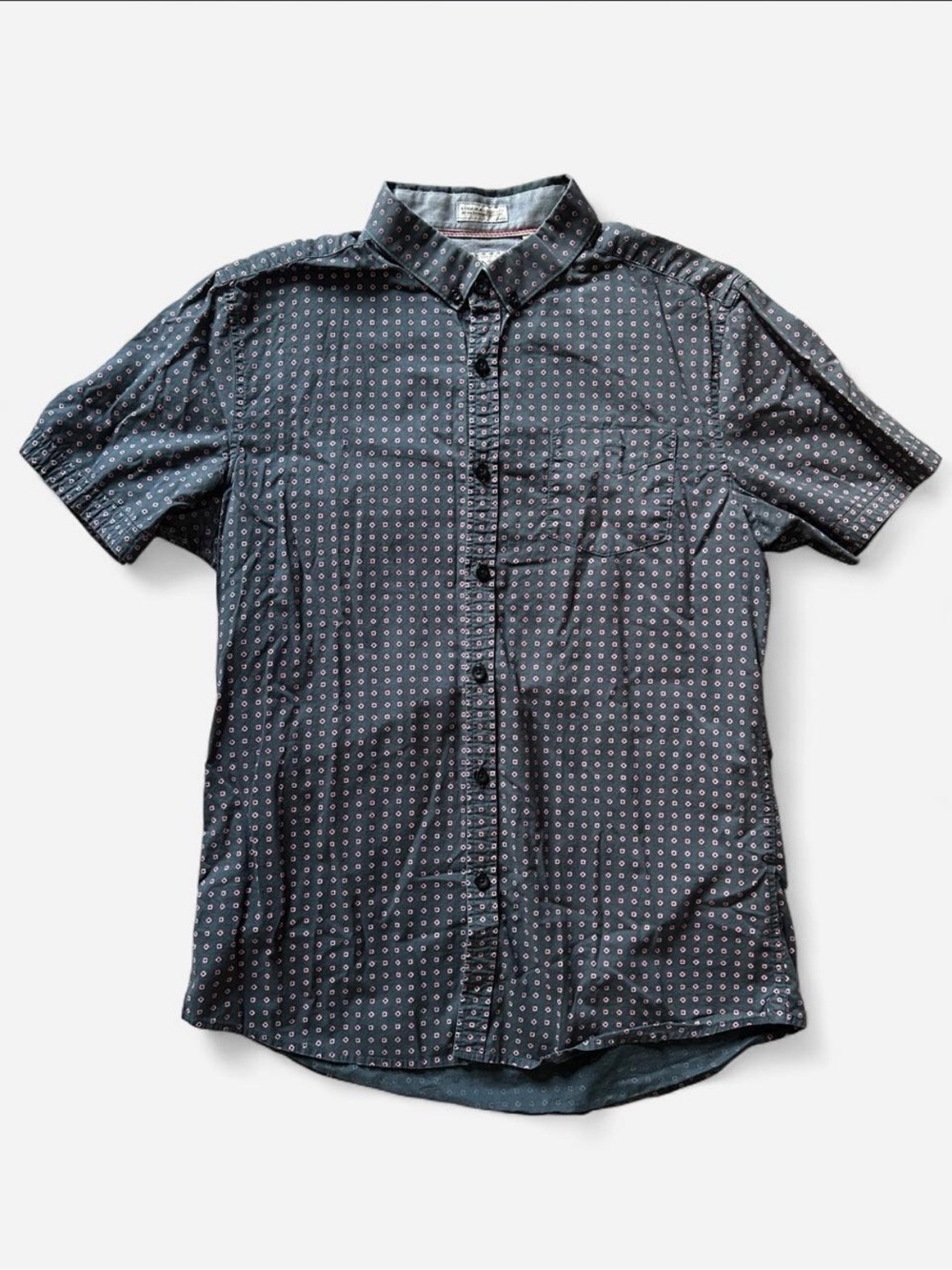 Vintage seven diamonds mod button-up shirt